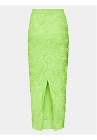 Gina Tricot Spódnica ołówkowa 20044 Zielony Slim Fit. Kolor: zielony. Materiał: syntetyk