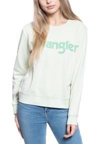 Wrangler - DAMSKA BLUZA WRANGLER REGULAR SWEAT ALMOST AQUA W6N2HAG11 #4