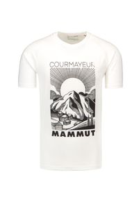 Mammut - T-shirt MAMMUT MOUNTAIN. Materiał: tkanina, materiał. Długość rękawa: raglanowy rękaw. Wzór: nadruk. Sport: outdoor, fitness #1