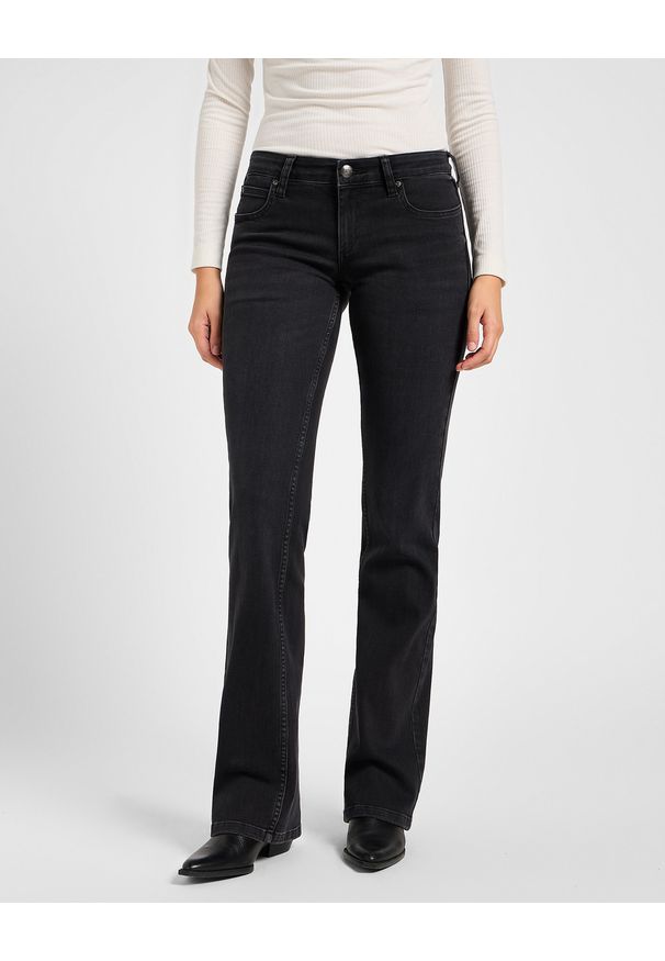 Lee - DAMSKIE SPODNIE LEE JESSICA TRUE TO BLACK c 112355548