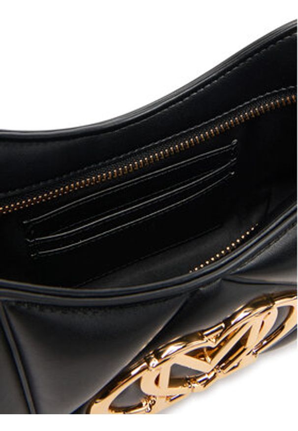 Love Moschino - LOVE MOSCHINO Torebka JC4080PP1NLC0000 Czarny. Kolor: czarny. Materiał: skórzane