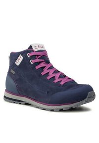 CMP Trekkingi Elettra Mid Wmn Hiking Shoes Wp 38Q4596 Granatowy. Kolor: niebieski. Materiał: zamsz, skóra #4