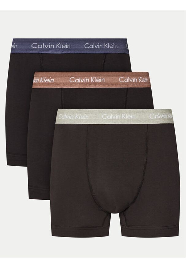 Calvin Klein Underwear Komplet 3 par bokserek 0000U2662G Czarny. Kolor: czarny. Materiał: bawełna