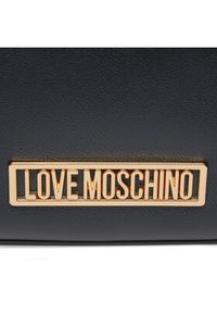 Love Moschino - LOVE MOSCHINO Torebka JC4148PP1IL1200A Czarny. Kolor: czarny. Materiał: skórzane