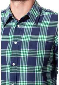 Wrangler - KOSZULA WRANGLER LS 1 PKT SHIRT AMAZON GREEN W5953ORUX. Kolor: zielony #10