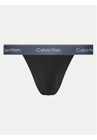 Calvin Klein Underwear Komplet 3 par stringów LV00NB4386 Czarny. Kolor: czarny. Materiał: bawełna