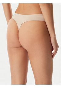 Calvin Klein Underwear Komplet stringów LV00QD5211 Beżowy. Kolor: beżowy. Materiał: syntetyk #2