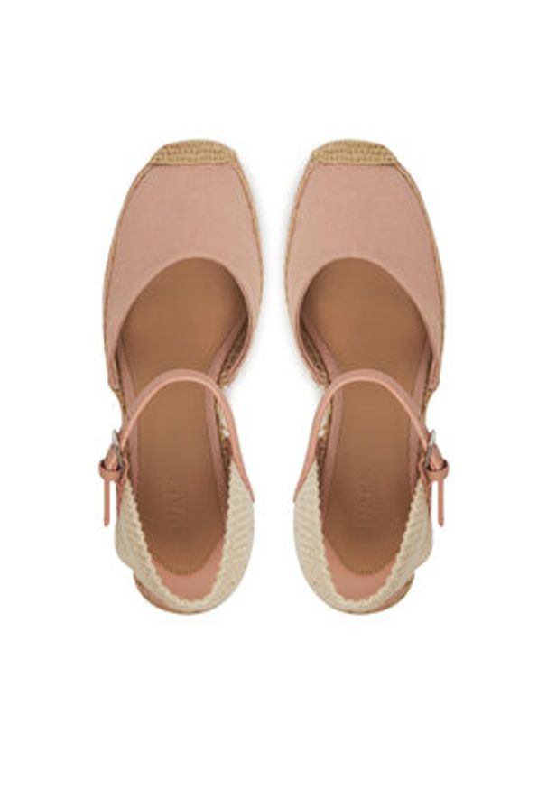 Lauren Ralph Lauren - LAUREN RALPH LAUREN Espadryle Robby 802961836005 Różowy. Kolor: różowy. Materiał: materiał