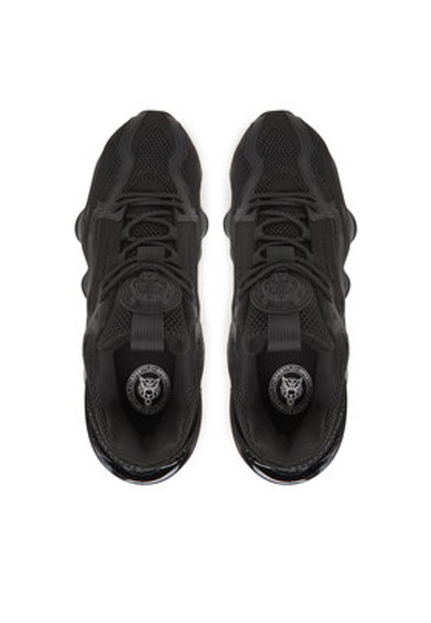 Plein Sport Sneakersy Thunderbeast // GEN.X.05 SAES USC0750 STE003N Czarny. Kolor: czarny. Materiał: materiał