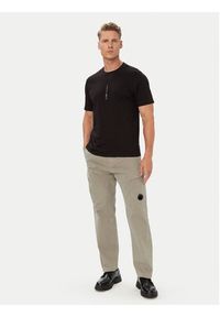 C.P. Company T-Shirt 21CMTS184A005100W Czarny Regular Fit. Kolor: czarny. Materiał: bawełna #4