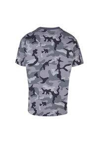 Urban Classics - Męska Koszulka Camo Heavyweight Oversized T-shirt. Kolor: brązowy, zielony, wielokolorowy