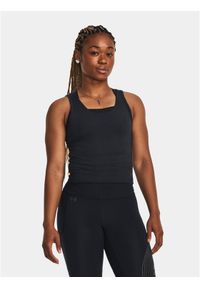 Under Armour Top Motion Tank 1379046-001 Czarny Fitted Fit. Kolor: czarny. Materiał: syntetyk #1