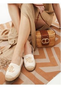 Lauren Ralph Lauren Espadryle 802920405006 Beżowy. Kolor: beżowy. Materiał: materiał #7