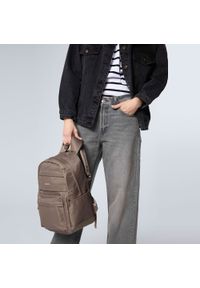 Wittchen - Damski plecak z nylonu duży. Kolor: beżowy. Materiał: nylon. Styl: sportowy, casual, elegancki #2
