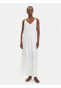 YAS Sukienka letnia Dazly 26037101 Biały Regular Fit. Kolor: biały. Materiał: wiskoza. Sezon: lato