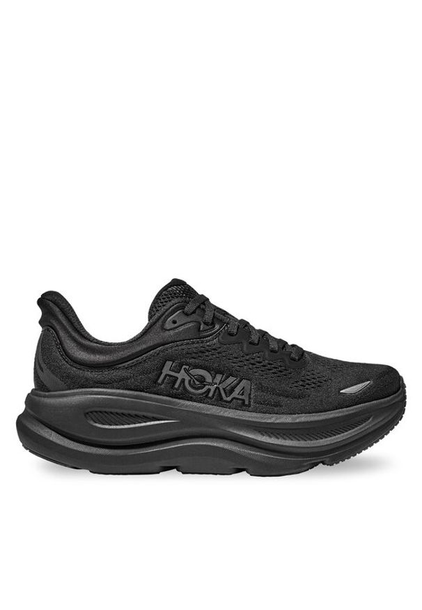 HOKA - Hoka Buty do biegania Bondi 9 Wide Czarny. Kolor: czarny. Materiał: materiał