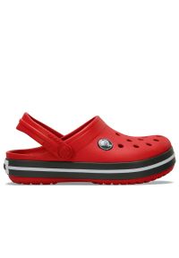 Klapki Crocs Toddler Crocband Clog 207005-6IB - czerwone. Kolor: czerwony. Sezon: lato. Styl: młodzieżowy #1