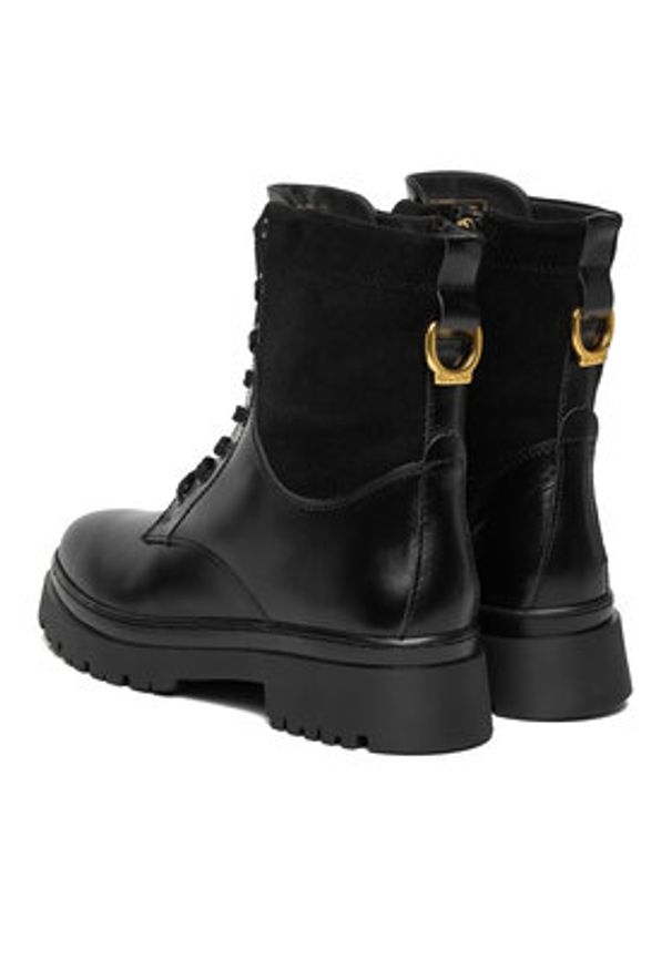 GANT - Gant Trapery 31541156 Czarny. Kolor: czarny. Materiał: skóra