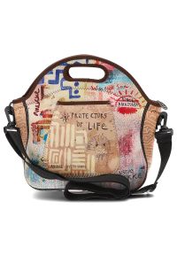 Beżowa Torebka Na Lunch Anekke. Kolor: beżowy. Rodzaj torebki: na ramię #8