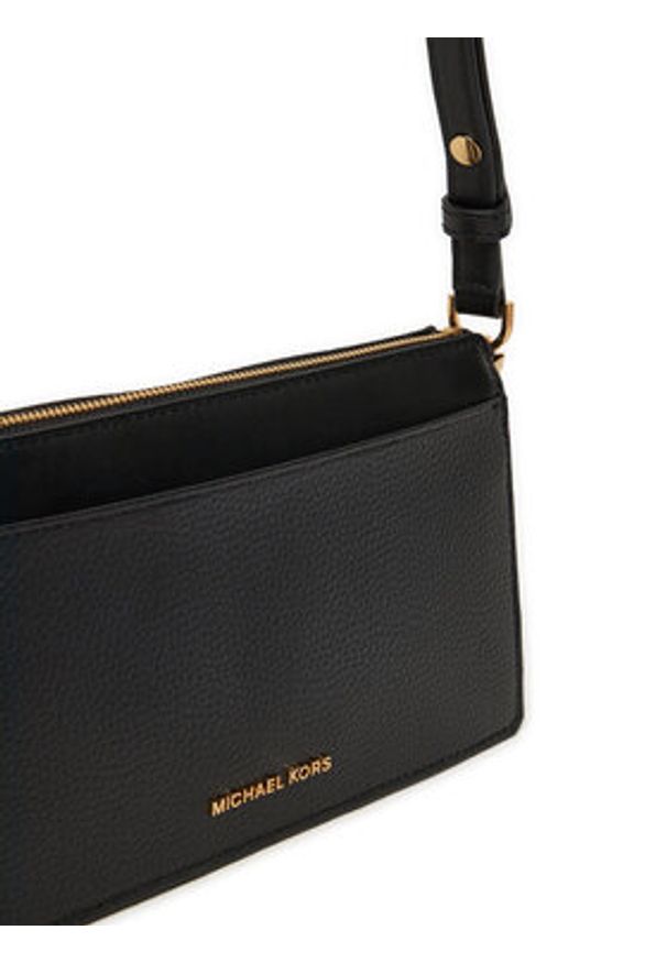 MICHAEL Michael Kors Torebka 32H3G8EC7L Czarny. Kolor: czarny. Materiał: skórzane