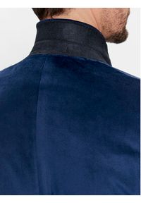 Karl Lagerfeld - KARL LAGERFELD Marynarka 155270 541009 Granatowy Slim Fit. Typ kołnierza: dekolt w karo. Kolor: niebieski. Materiał: syntetyk #7