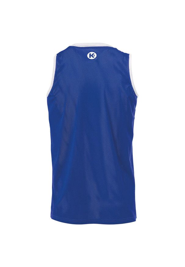 KEMPA - Odwracalny tank top Kempa Player. Kolor: biały, niebieski, wielokolorowy. Wzór: kolorowy