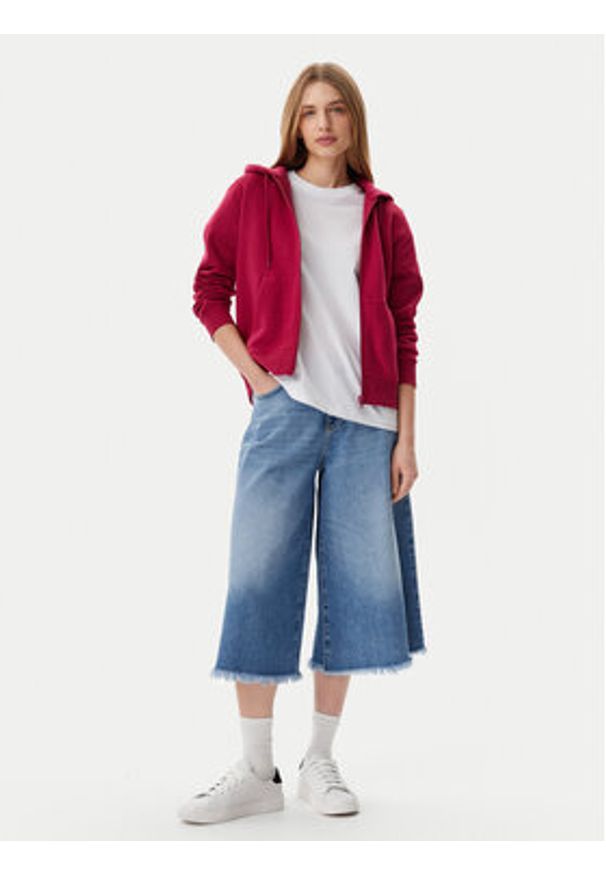 Tommy Jeans Bluza Flag DW0DW19729 Różowy Regular Fit. Kolor: różowy. Materiał: bawełna