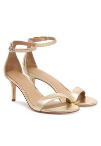 Lauren Ralph Lauren - LAUREN RALPH LAUREN Sandały Allie Mid 802978207002 Złoty. Kolor: złoty. Materiał: skóra #10