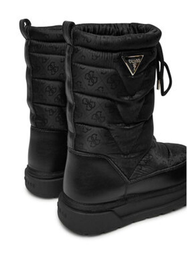 Guess Śniegowce Umme FLFUMM ELE10 Czarny. Kolor: czarny. Materiał: materiał