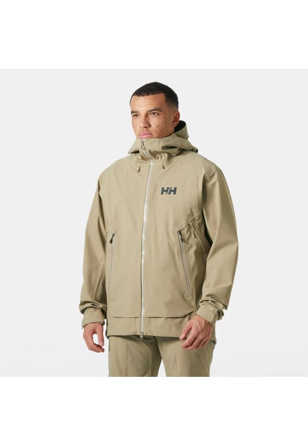 Kurtka narciarska Helly Hansen Verglas BC. Kolor: brązowy. Sezon: zima. Sport: narciarstwo