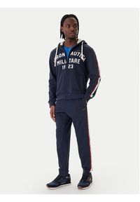 Aeronautica Militare Bluza 261FE2070UF00677 Granatowy Comfort Fit. Kolor: niebieski. Materiał: bawełna #4