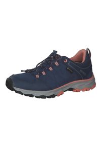 Buty trekkingowe dziecięce MEINDL Ontario Junior GTX, z membraną Gore-Tex. Kolor: wielokolorowy, niebieski, różowy. Technologia: Gore-Tex. Sport: turystyka piesza #1