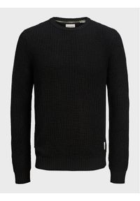 Jack & Jones - Jack&Jones Sweter Nick 12211275 Czarny Regular Fit. Kolor: czarny. Materiał: syntetyk