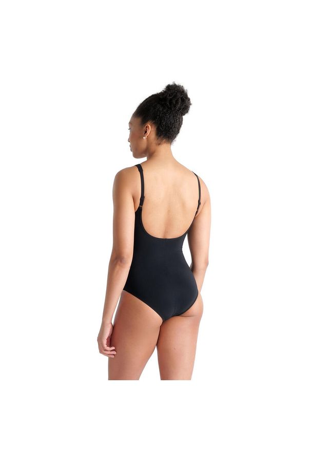 Strój kąpielowy damski Arena Bodylift Swimsuit Lola Panel. Kolor: wielokolorowy, różowy, czarny, fioletowy