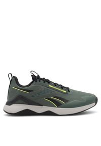 Buty na siłownię Reebok. Kolor: zielony. Sport: fitness #1