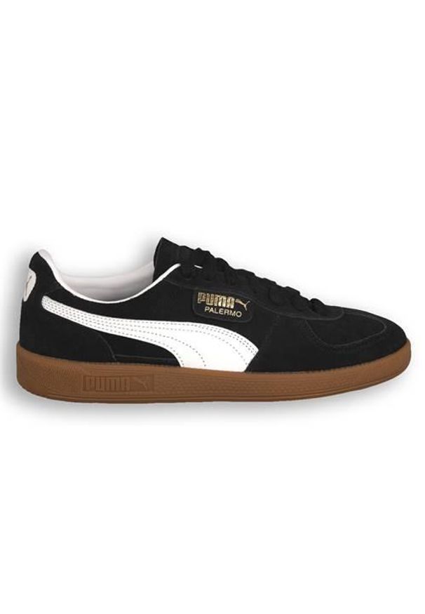 Buty do chodzenia męskie Puma 10 Palermo. Kolor: biały, wielokolorowy, czarny. Materiał: zamsz. Sport: turystyka piesza