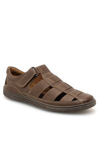Lasocki Sandały VICTOR3-40 MI08 Brązowy. Kolor: brązowy. Materiał: skóra #4