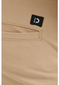 Tom Tailor spodnie męskie kolor beżowy joggery. Kolor: beżowy. Materiał: bawełna #3
