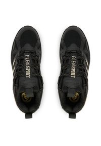 Plein Sport Sneakersy FAES USC0852 STE003N Czarny. Kolor: czarny. Materiał: materiał #4