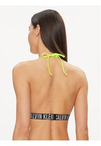 Calvin Klein Swimwear Góra od bikini KW0KW02506 Zielony. Kolor: zielony. Materiał: syntetyk