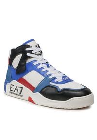 EA7 Emporio Armani Sneakersy X8Z039 XK331 S494 Kolorowy. Materiał: skóra. Wzór: kolorowy #4