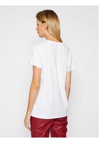 PLNY LALA T-Shirt Redheads PL-KO-VN-00128 Biały Regular Fit. Kolor: biały. Materiał: bawełna