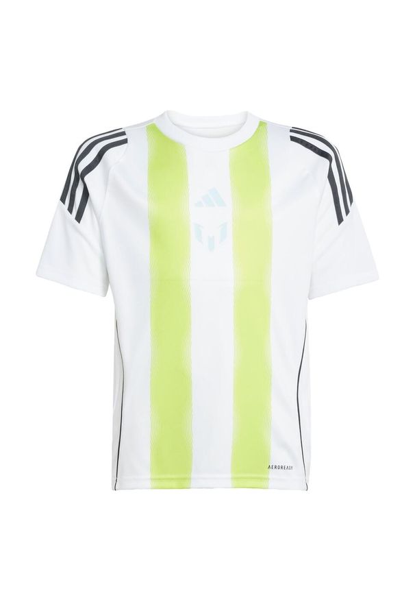 Adidas - Koszulka Messi Training Kids. Kolor: żółty, biały, wielokolorowy
