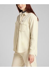 Lee - LEE OVERSHIRT DAMSKA KOSZULA DŁUGI RĘKAW SHARK TOOTH L54IQU79. Długość rękawa: długi rękaw. Długość: długie #3