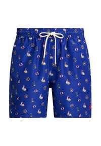 Polo Ralph Lauren Szorty kąpielowe 710B14030001 Granatowy Classic Fit. Kolor: niebieski. Materiał: syntetyk #3