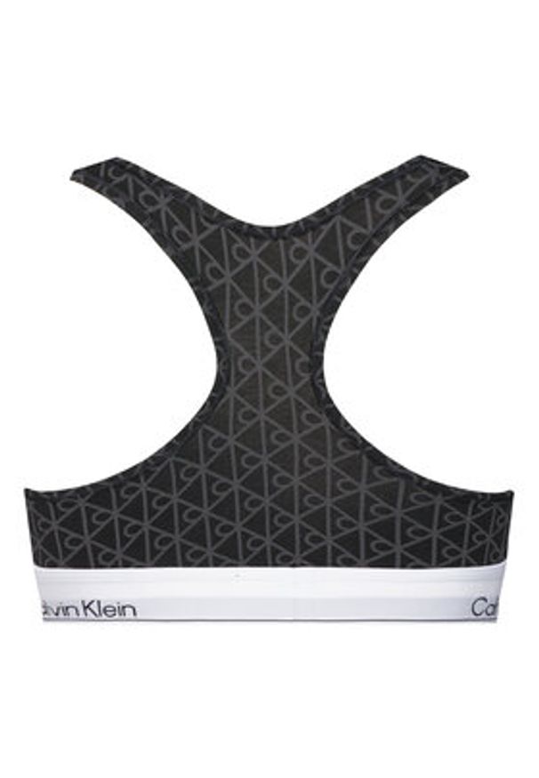 Calvin Klein Underwear Biustonosz top LV00QF8493 Czarny. Kolor: czarny. Materiał: bawełna