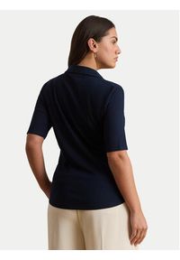 Lauren Ralph Lauren - LAUREN RALPH LAUREN Polo 200P10120005 Granatowy Regular Fit. Typ kołnierza: polo. Kolor: niebieski. Materiał: wiskoza #3
