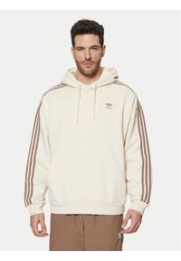 Adidas - adidas Bluza adicolor JP1073 Écru Loose Fit. Materiał: bawełna