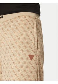 Guess Szorty sportowe Z4YD03 FL04Q Beżowy Regular Fit. Kolor: beżowy. Materiał: syntetyk. Styl: sportowy #2