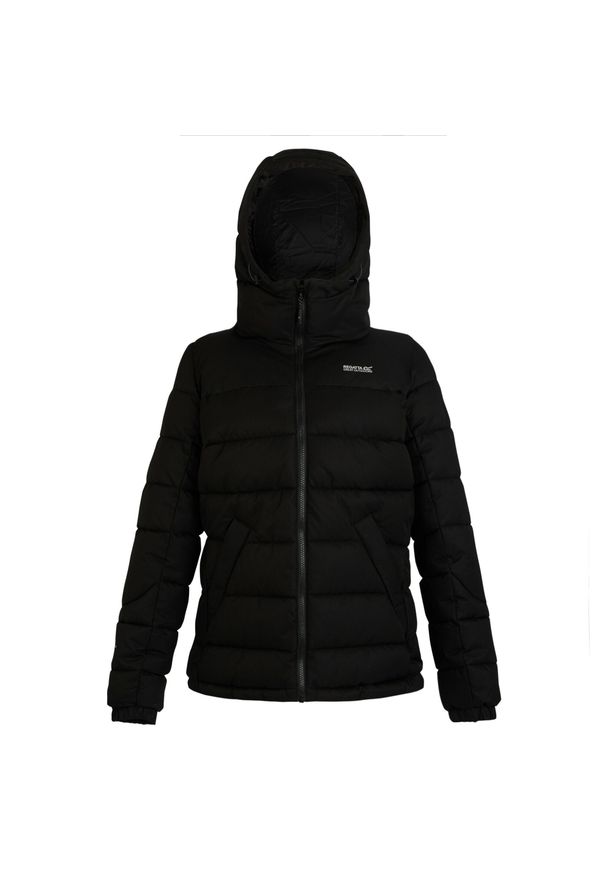 Regatta - Pikowana Kurtka Damska Aldthorn. Kolor: czarny. Sport: turystyka piesza